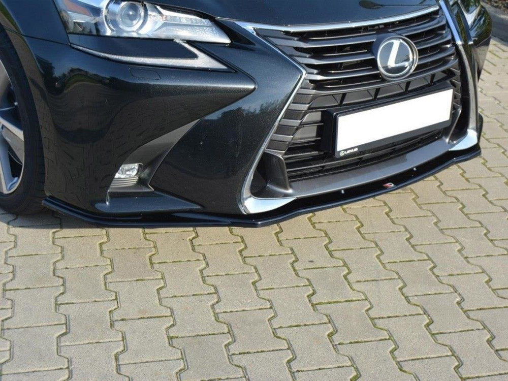 Front Splitter V.1 Lexus GS MK4 Facelift 2015-UP Maxton Design