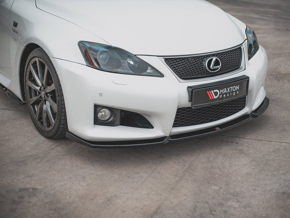 Front Splitter V1 Lexus IS F MK2 2007-2013 Maxton Design