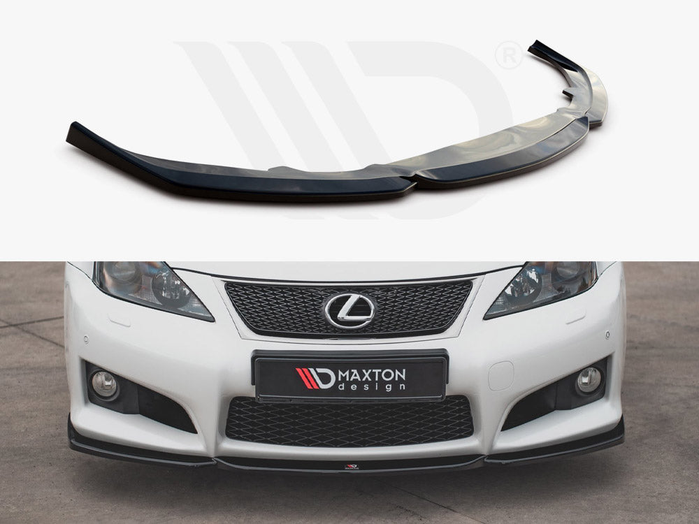 Front Splitter V2 Lexus IS F MK2 2007-2013 Maxton Design