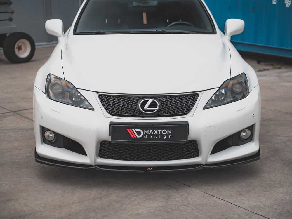 Front Splitter V2 Lexus IS F MK2 2007-2013 Maxton Design