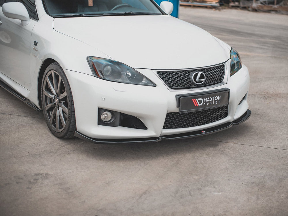 Front Splitter V2 Lexus IS F MK2 2007-2013 Maxton Design