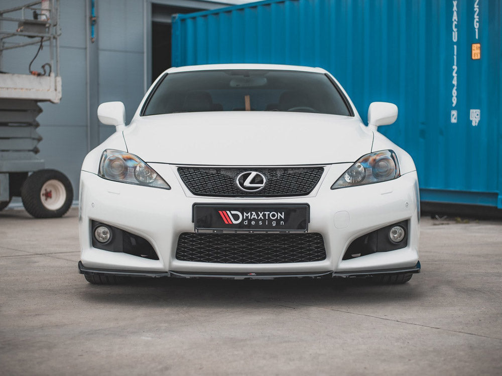 Front Splitter V2 Lexus IS F MK2 2007-2013 Maxton Design