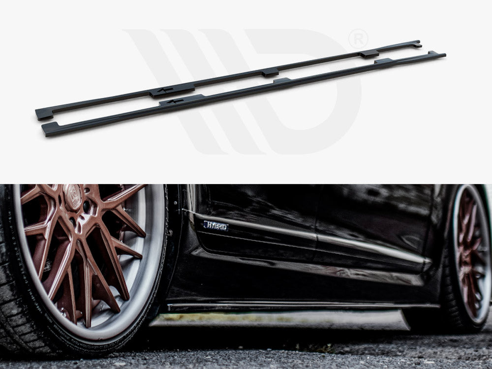 Side Skirts Diffusers Lexus LS Long Wheelbase MK4 Facelift 2012-2017 Maxton Design