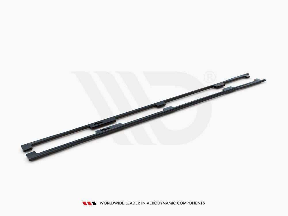 Side Skirts Diffusers Lexus LS Long Wheelbase MK4 Facelift 2012-2017 Maxton Design