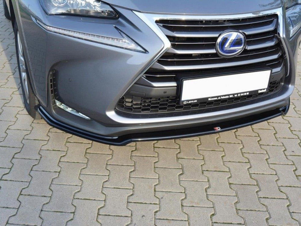 Front Splitter Lexus NX MK1 2014-2017 Maxton Design