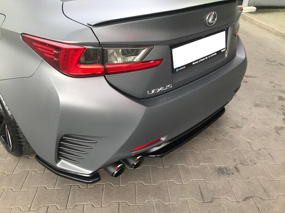 Rear Side Splitters Lexus RC 2014-UP Maxton Design