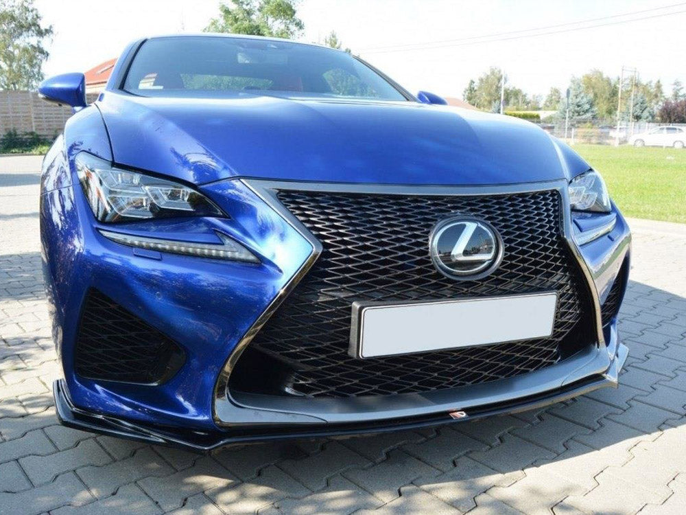 Front Splitter V.1 Lexus RC F 2014-2019 Maxton Design