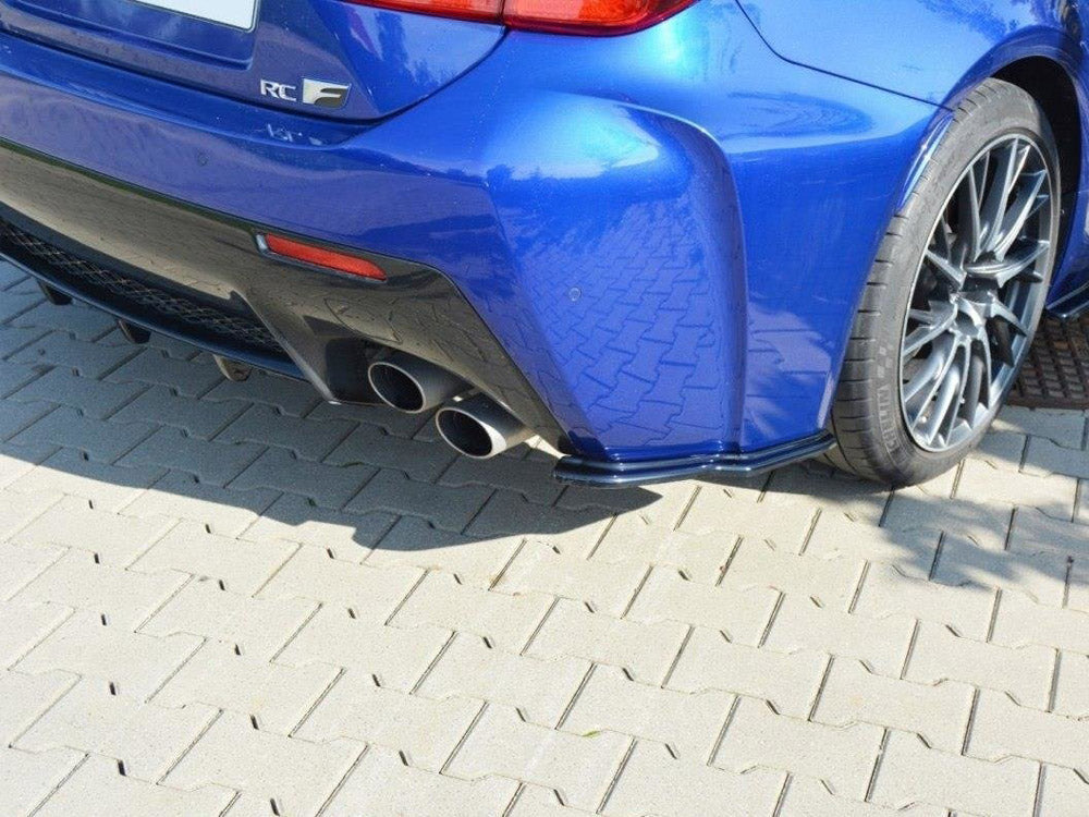 Rear Side Splitters Lexus RC F 2014-2019 Maxton Design