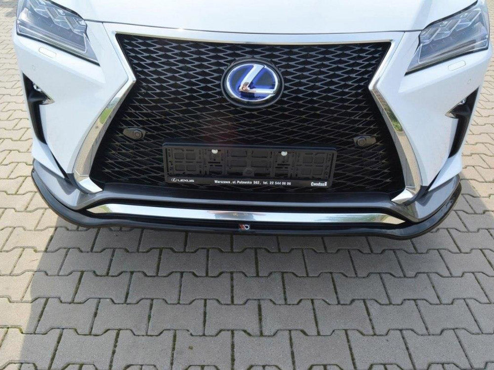 Front Splitter V.1 Lexus RX MK4 F-sport Maxton Design