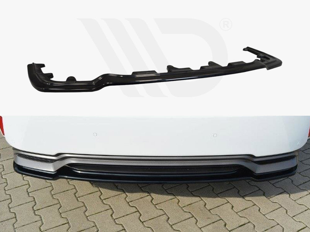 Central Rear Splitter Lexus RX MK4 H (Without Vertical Bars) Maxton Design