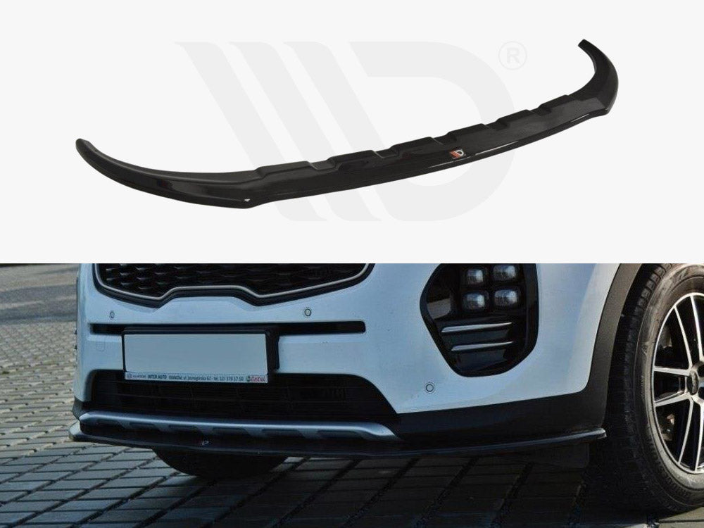 Front Splitter KIA Sportage MK4 GT Line 2015-2019 Maxton Design