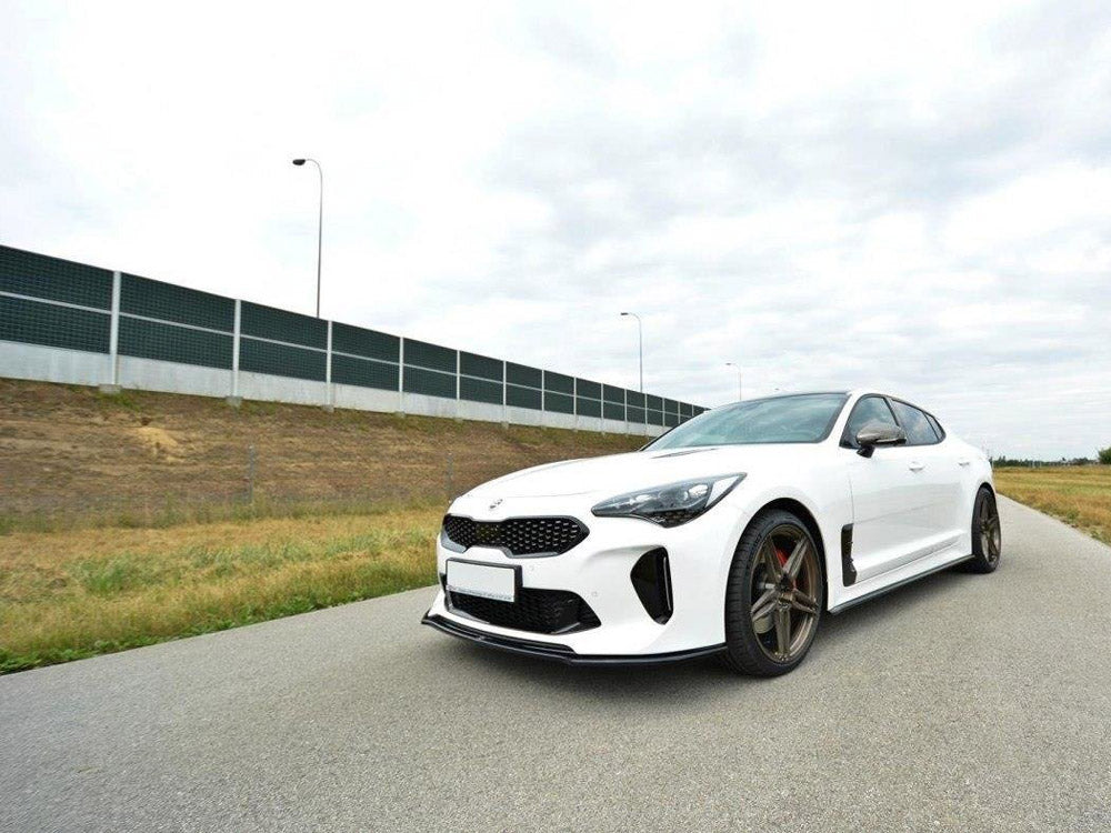 Front Splitter V.2 KIA Stinger GT 2017-2019 Maxton Design