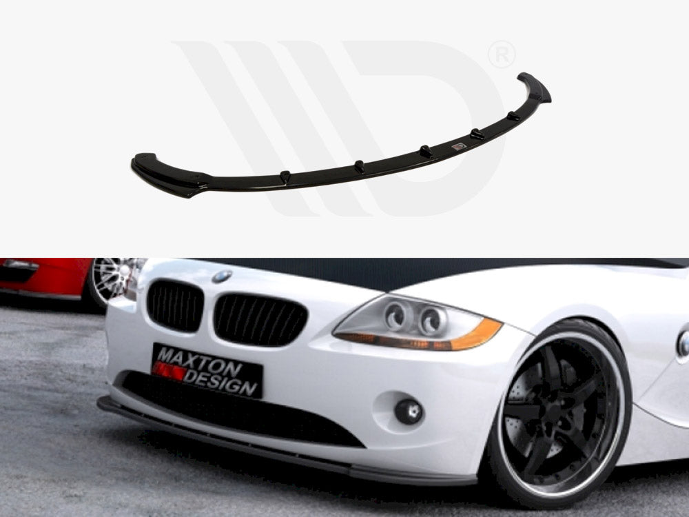 Front Splitter V.1 Bmw Z4 E85 / E86 (Preface Model) 2002-2006 Maxton Design