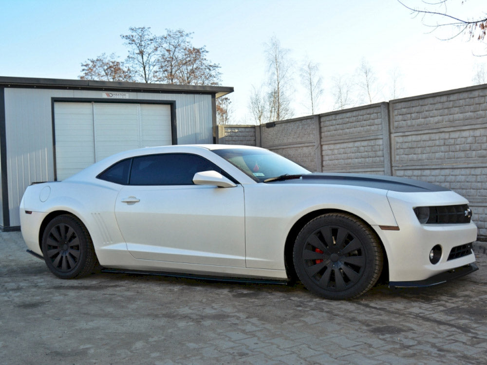 Side Skirts Diffusers Chevrolet Camaro V SS - US Version (Preface) 2009-2013 Maxton Design