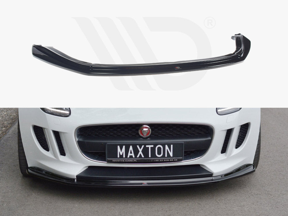 Front Splitter V.1 Jaguar F Type 2013-16 Maxton Design