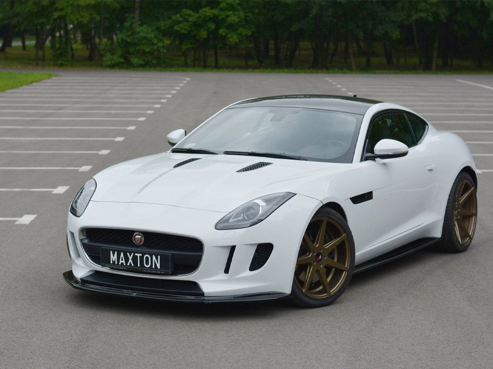 Front Splitter V.1 Jaguar F Type 2013-16 Maxton Design