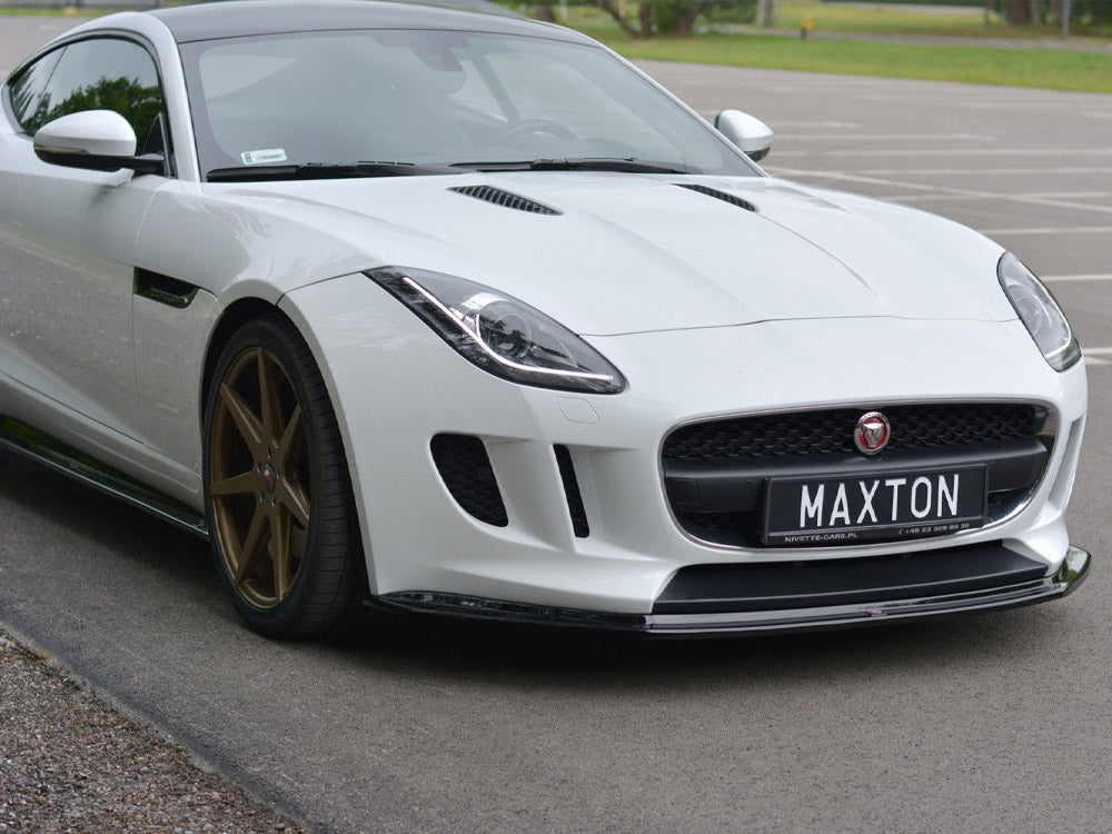 Front Splitter V.1 Jaguar F Type 2013-16 Maxton Design