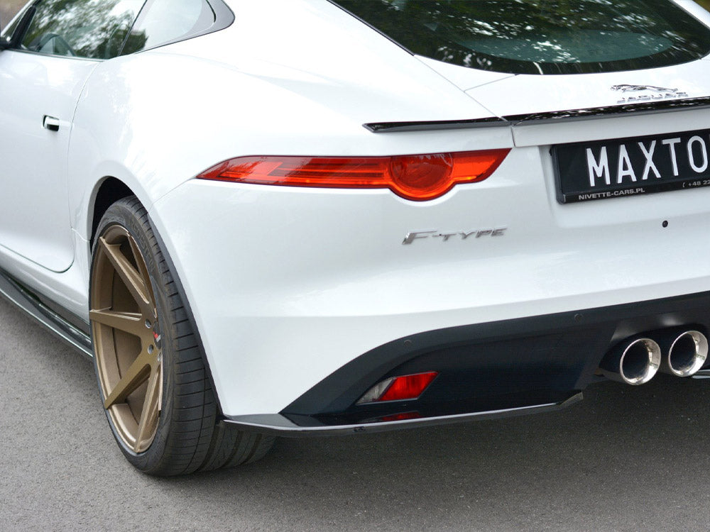 Rear Side Splitters Jaguar F Type 2013-16 Maxton Design