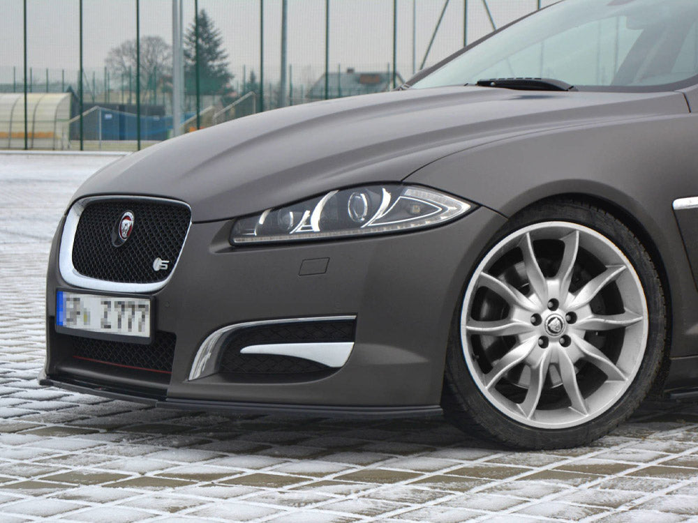 Front Splitter Jaguar XF (X250) MK1 Sportbrake S-pack 2012-2015 Maxton Design