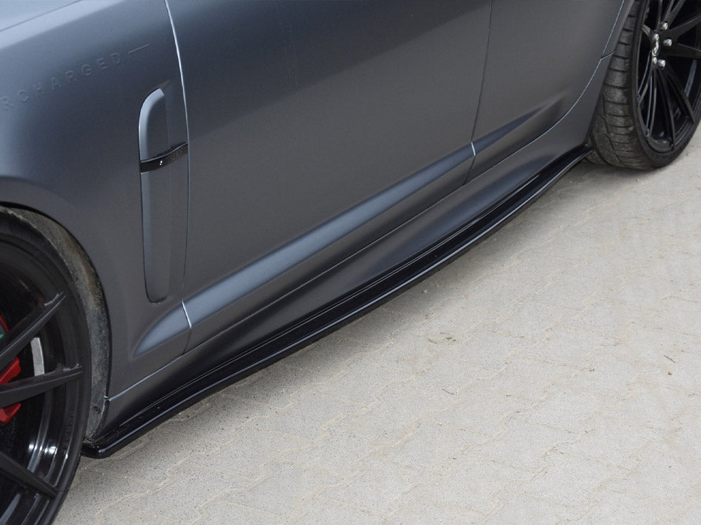 Side Skirts Diffusers Jaguar XF- R 2007-2011 Maxton Design