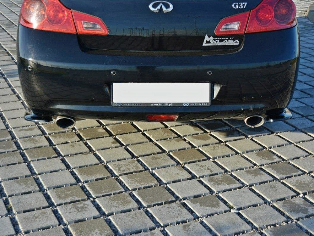 Rear Side Splitters Infiniti G37 Sedan 2009-2010 Maxton Design