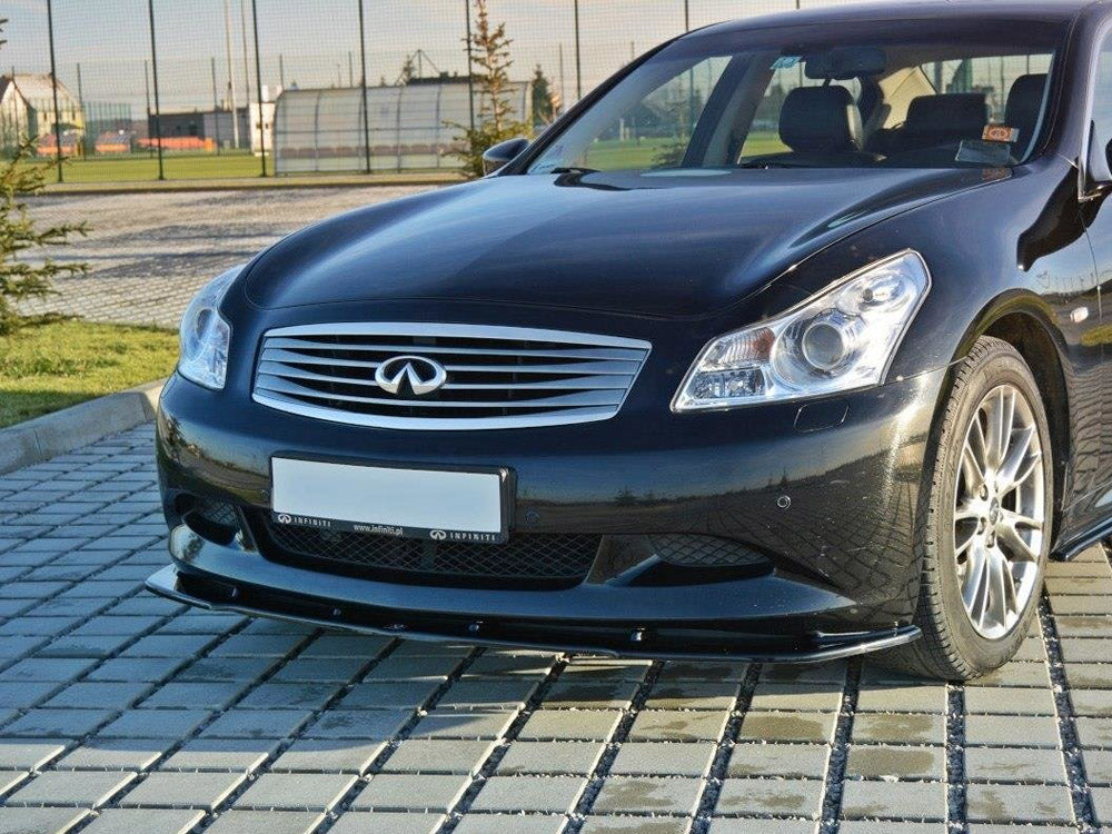 Front Splitter V.1 Infiniti G37 Sedan 2009-2010 Maxton Design