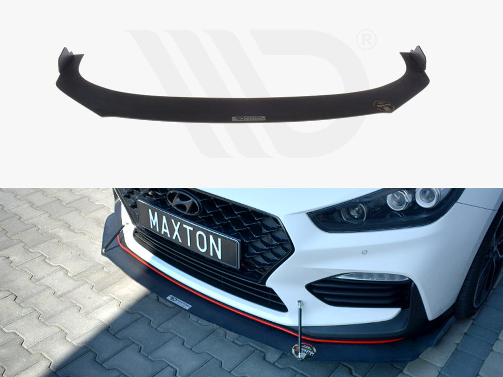 Front Racing Splitter Hyundai I30 MK3 N 2017-2020 Maxton Design