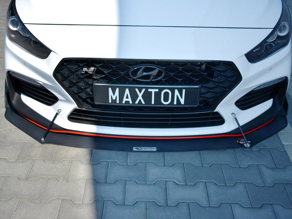 Front Racing Splitter Hyundai I30 MK3 N 2017-2020 Maxton Design