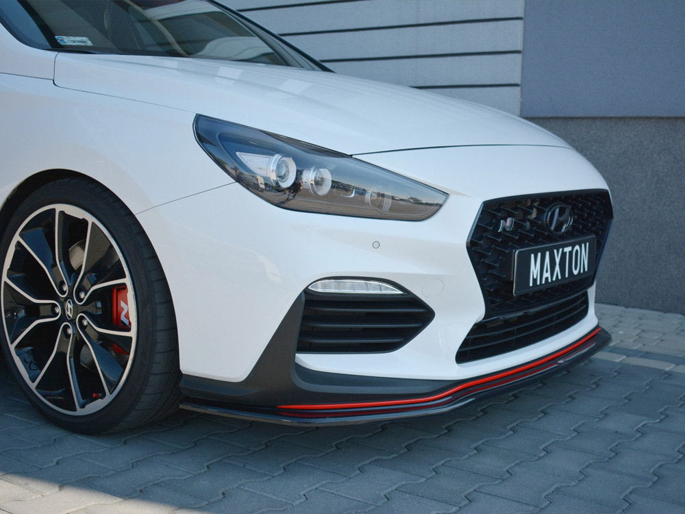 Front Splitter V.2 Hyundai I30 N MK3 Hatchback / Fastback 2017- Maxton Design