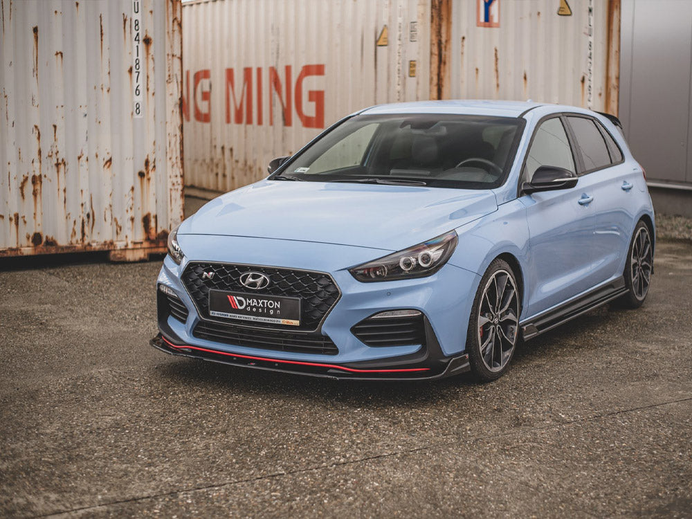 Front Splitter V.3 Hyundai I30 N MK3 Hatchback/ Fastback 2017-2020 Maxton Design