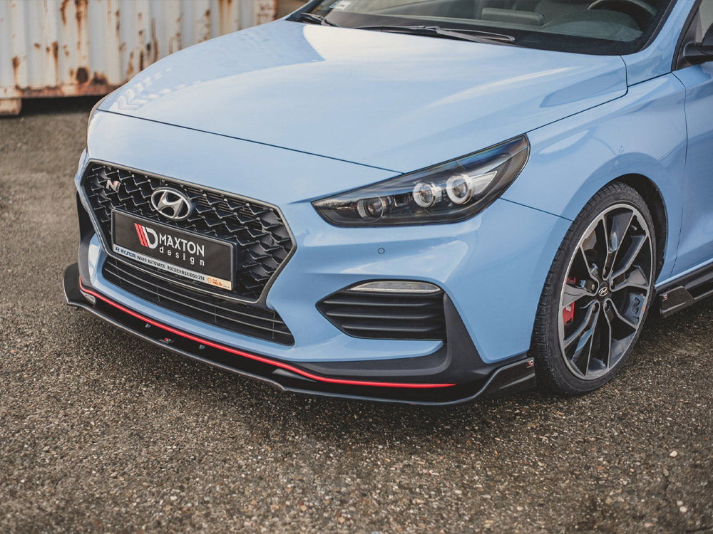 Front Splitter V.3 Hyundai I30 N MK3 Hatchback/ Fastback 2017-2020 Maxton Design