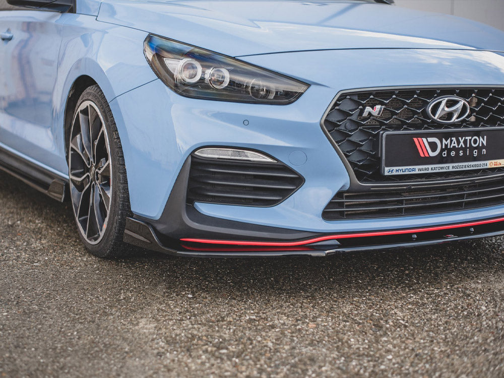 Front Splitter V.3 Hyundai I30 N MK3 Hatchback/ Fastback 2017-2020 Maxton Design