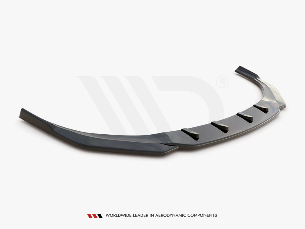 Front Splitter V.4 Hyundai I30 N MK3 Hatchback/ Fastback 2017-2020 Maxton Design