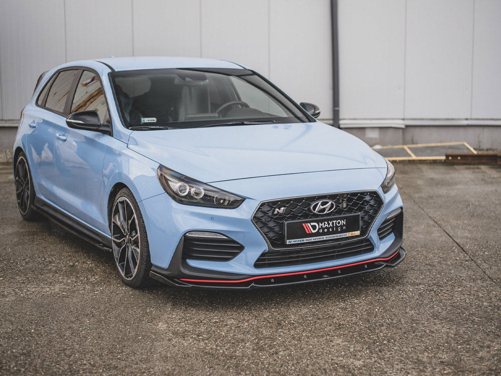 Front Splitter V.5 Hyundai I30 N MK3 Hatchback/ Fastback 2017-2020 Maxton Design