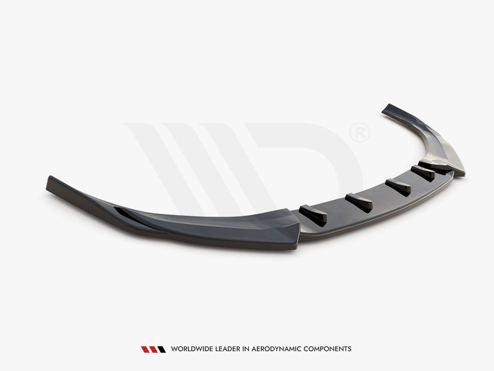 Front Splitter V.5 Hyundai I30 N MK3 Hatchback/ Fastback 2017-2020 Maxton Design