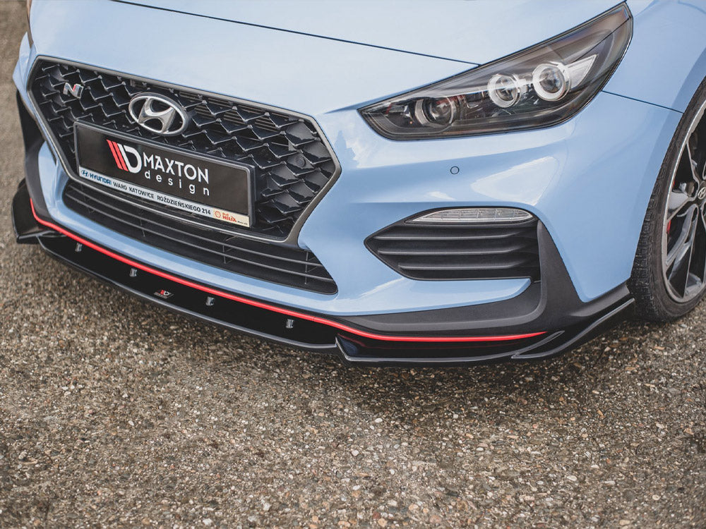 Front Splitter V.5 Hyundai I30 N MK3 Hatchback/ Fastback 2017-2020 Maxton Design