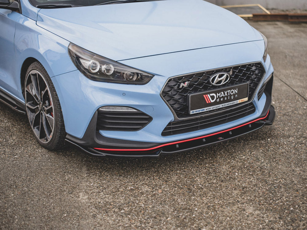 Front Splitter V.5 Hyundai I30 N MK3 Hatchback/ Fastback 2017-2020 Maxton Design