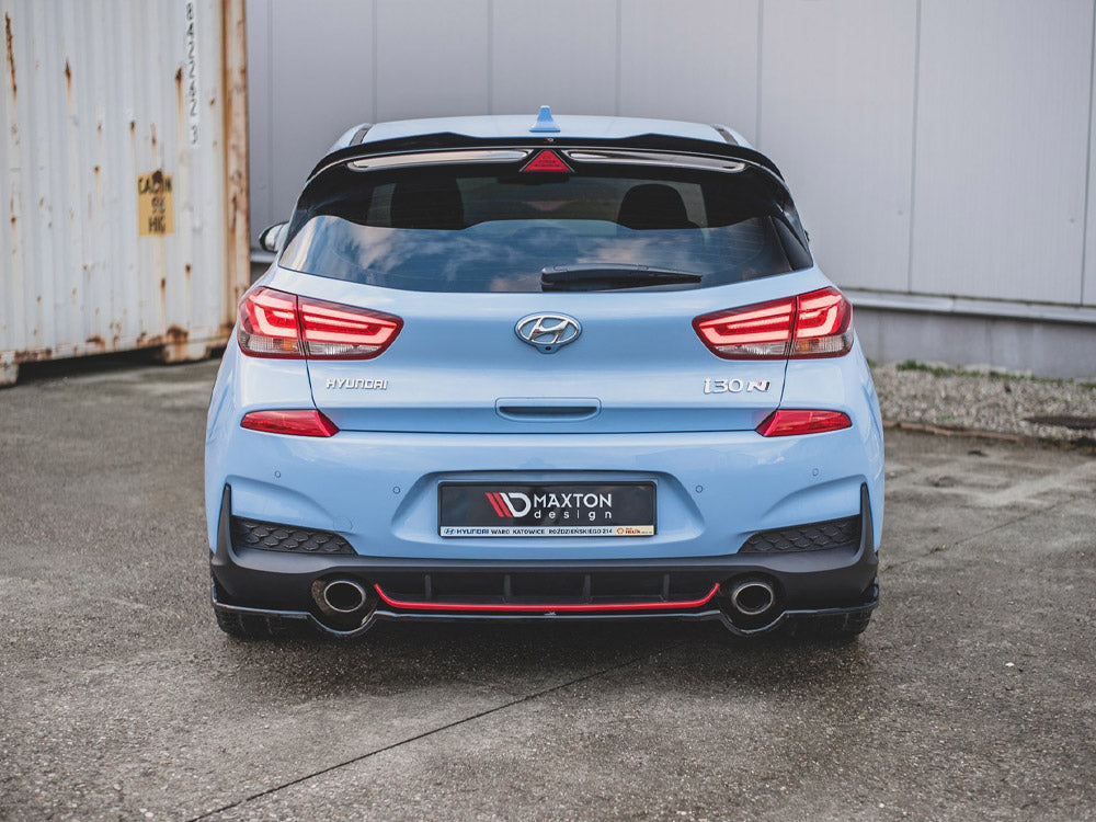 Central Rear Splitter Hyundai I30 N MK3 Hatchback 2017- Maxton Design