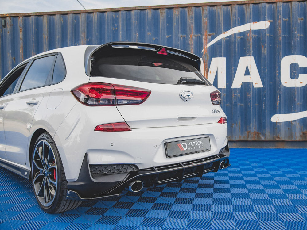 Rear Side Splitters V4 Hyundai I30 N MK3 Hatchback 2017-2020 Maxton Design