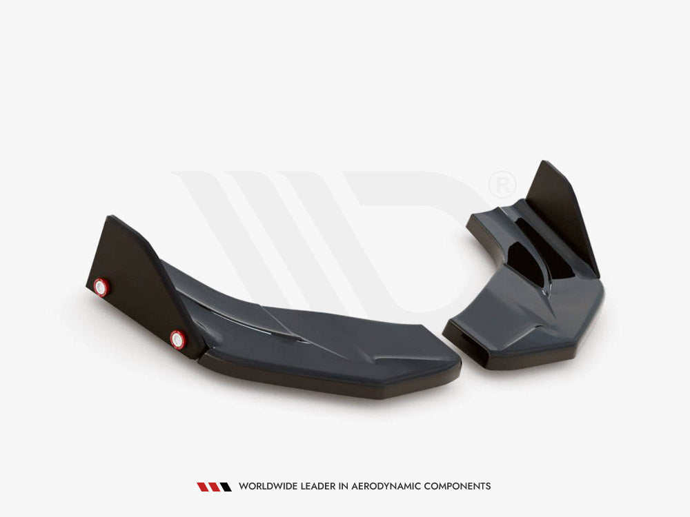 Rear Side Splitters V.7 + Flaps Hyundai I30 N Mk3 Hatchback Maxton Design