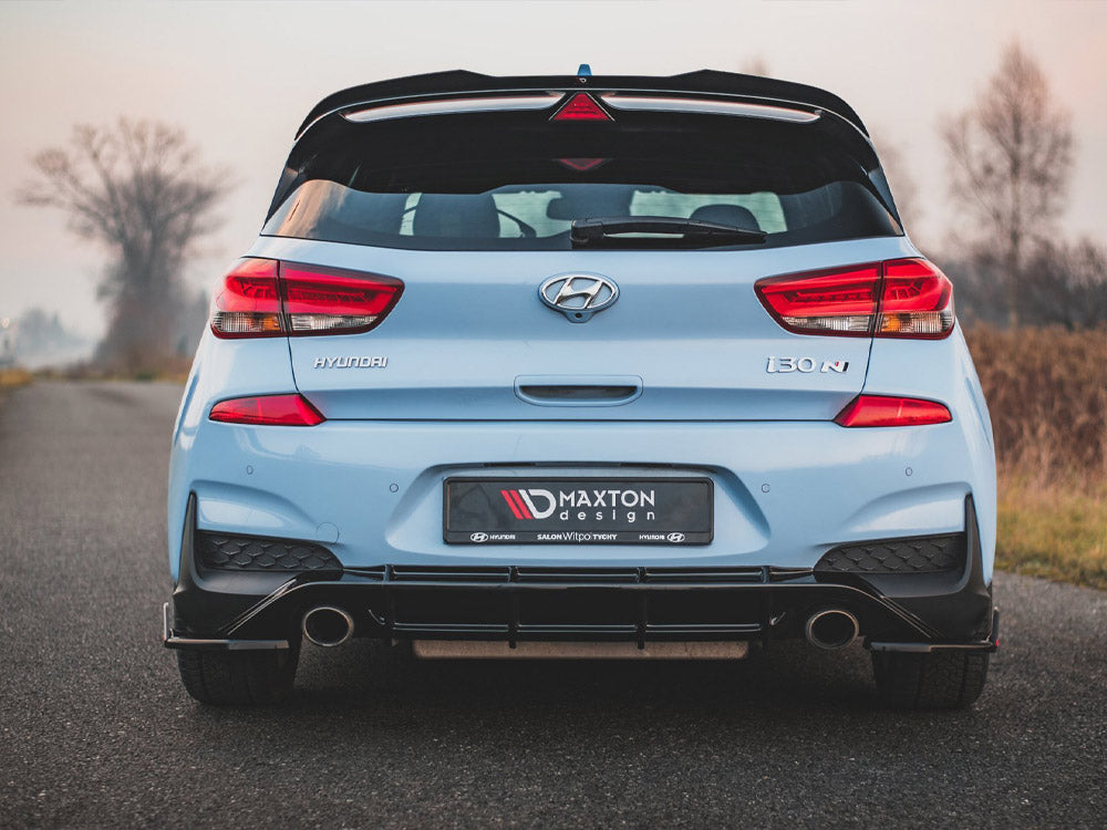 Rear Side Splitters V.7 + Flaps Hyundai I30 N Mk3 Hatchback Maxton Design