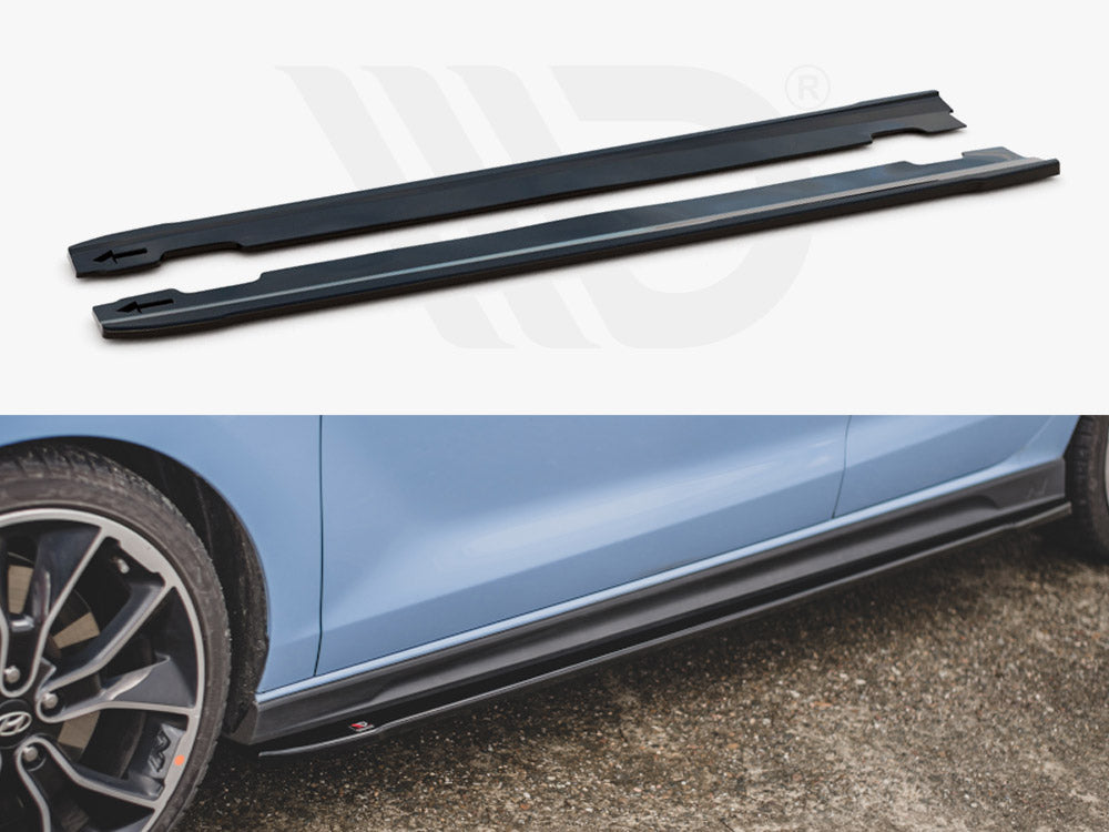 Side Skirts Diffusers V.4 Hyundai I30 N MK3 / MK3 FL Hatchback/ Fastback 2017- Maxton Design