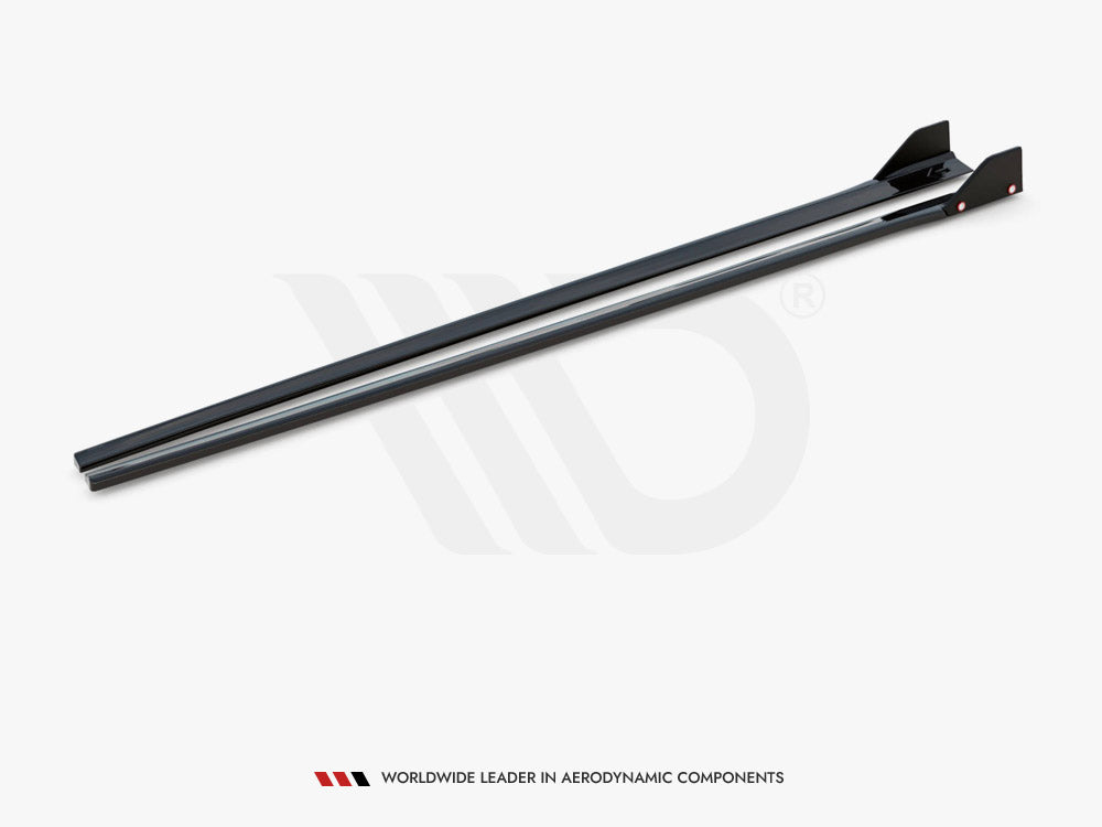 Side Skirts Diffusers V.5 + Flaps Hyundai I30 N Mk3 / Mk3 FL Hatchback / Fastback Maxton Design