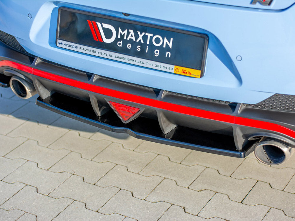 Central Rear Splitter Hyundai I30 Mk3 N Fastback Maxton Design