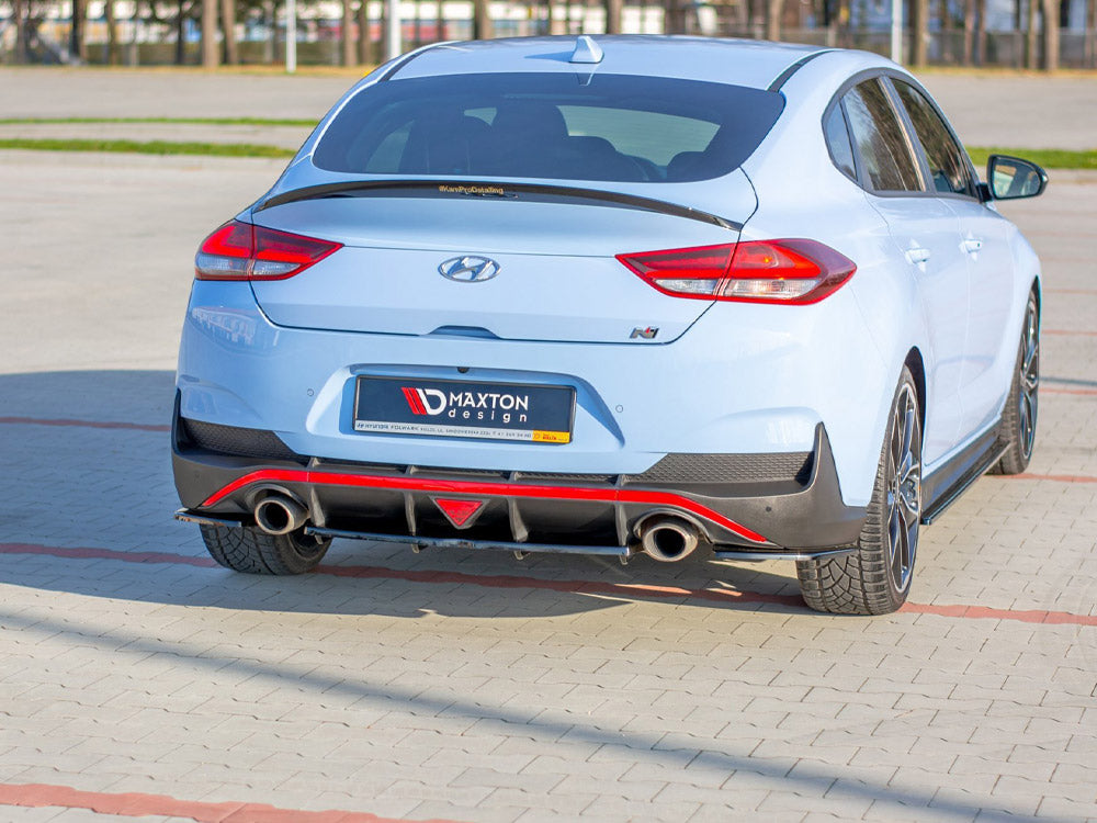 Rear Side Splitters Hyundai I30 Mk3 N Fastback 2018- Maxton Design