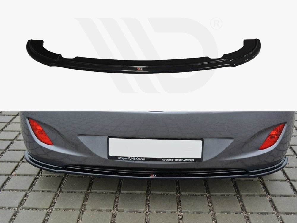 Central Rear Splitter Hyundai I30 Mk2 2011-2017 Maxton Design