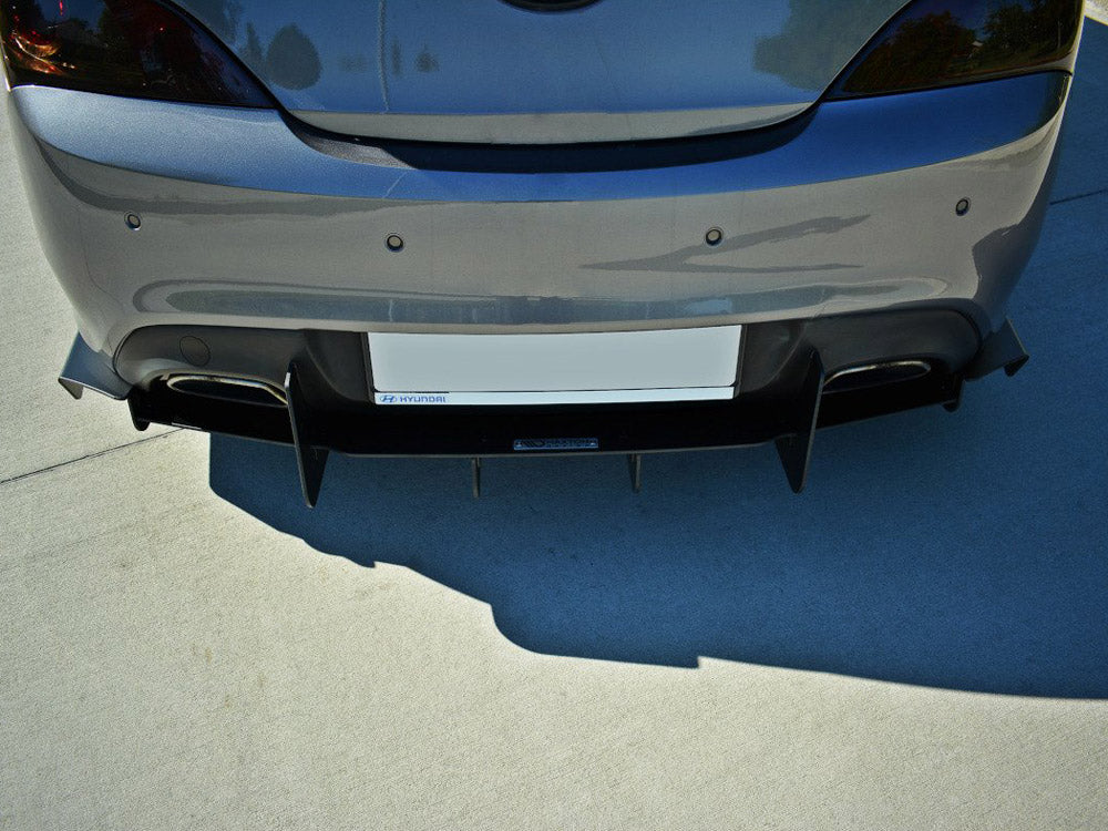 Rear Diffuser Hyundai Genesis MK1 Coupe  2009-2012 Maxton Design