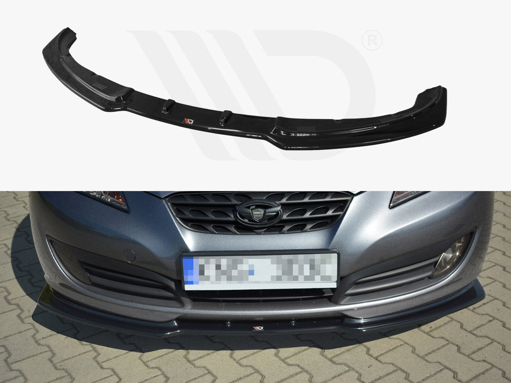 Front Splitter Hyundai Genesis MK1 Coupe 2009-2012 Maxton Design