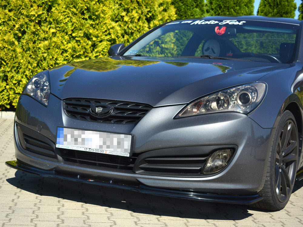 Front Splitter Hyundai Genesis MK1 Coupe 2009-2012 Maxton Design