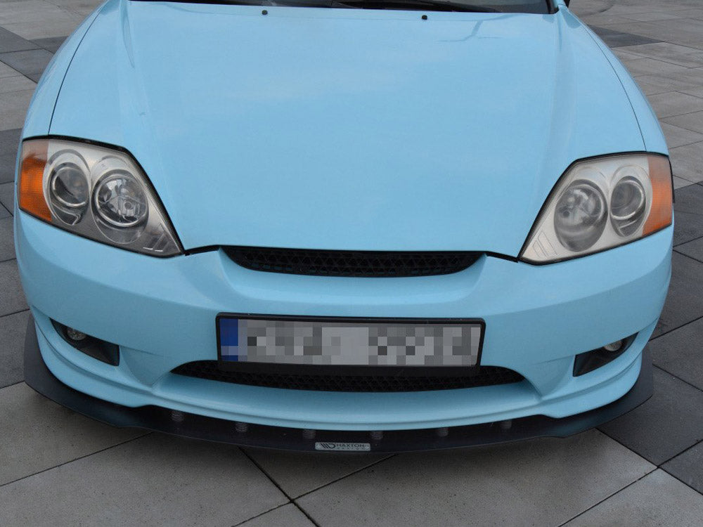 Front Racing Splitter Hyundai Tiburon (Coupe) MK2 Facelift 2005-2008 Maxton Design